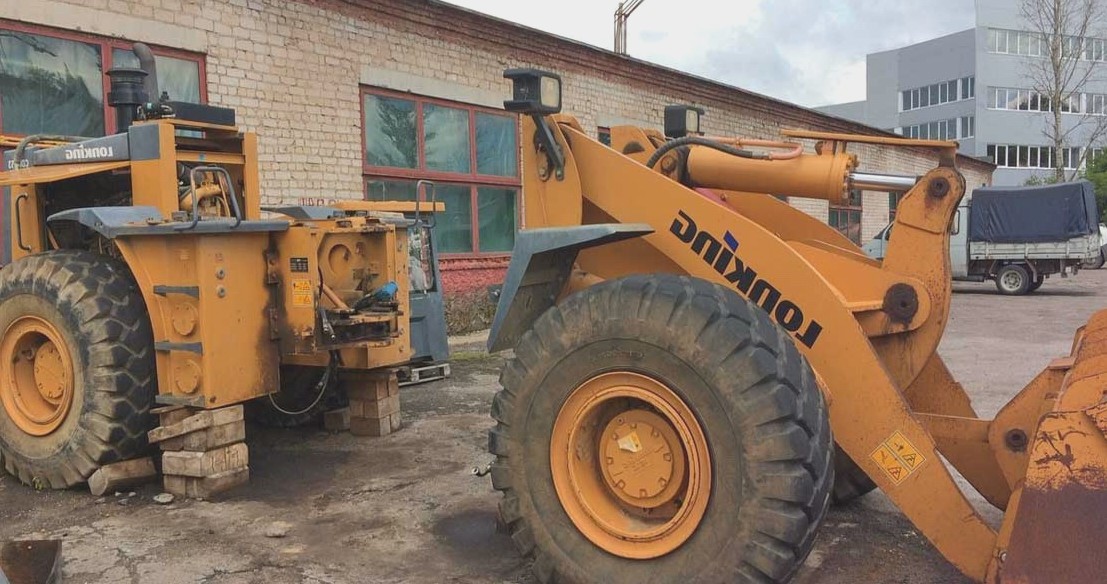 Ремонт фронтального погрузчика